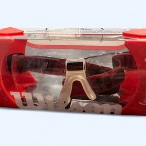Wilson Omni red protective eyewear